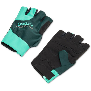 OAKLEY FACTORY PILOT Short Finger Gloves Green/Blue 2023 0